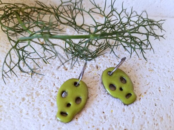 FRIDA PENDIENTES CALAVERA - Imagen 2