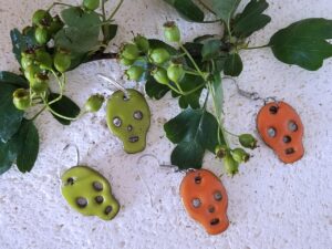 FRIDA PENDIENTES CALAVERA