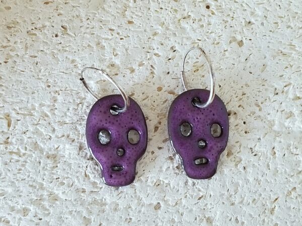 FRIDA PENDIENTES CALAVERA - Imagen 4
