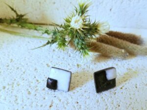 LYGIA CLARK PENDIENTES CUADRADO