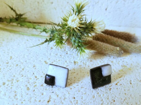 LYGIA CLARK PENDIENTES CUADRADO
