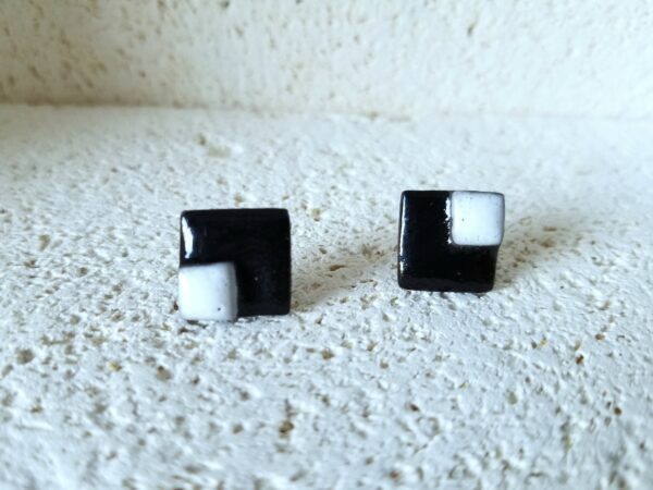 LYGIA CLARK PENDIENTES CUADRADO - Imagen 4