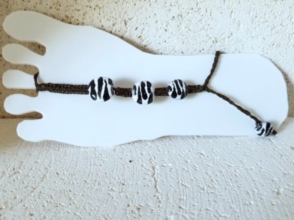 TOBILLERA ANIMAL PRINT DEDO - Imagen 2